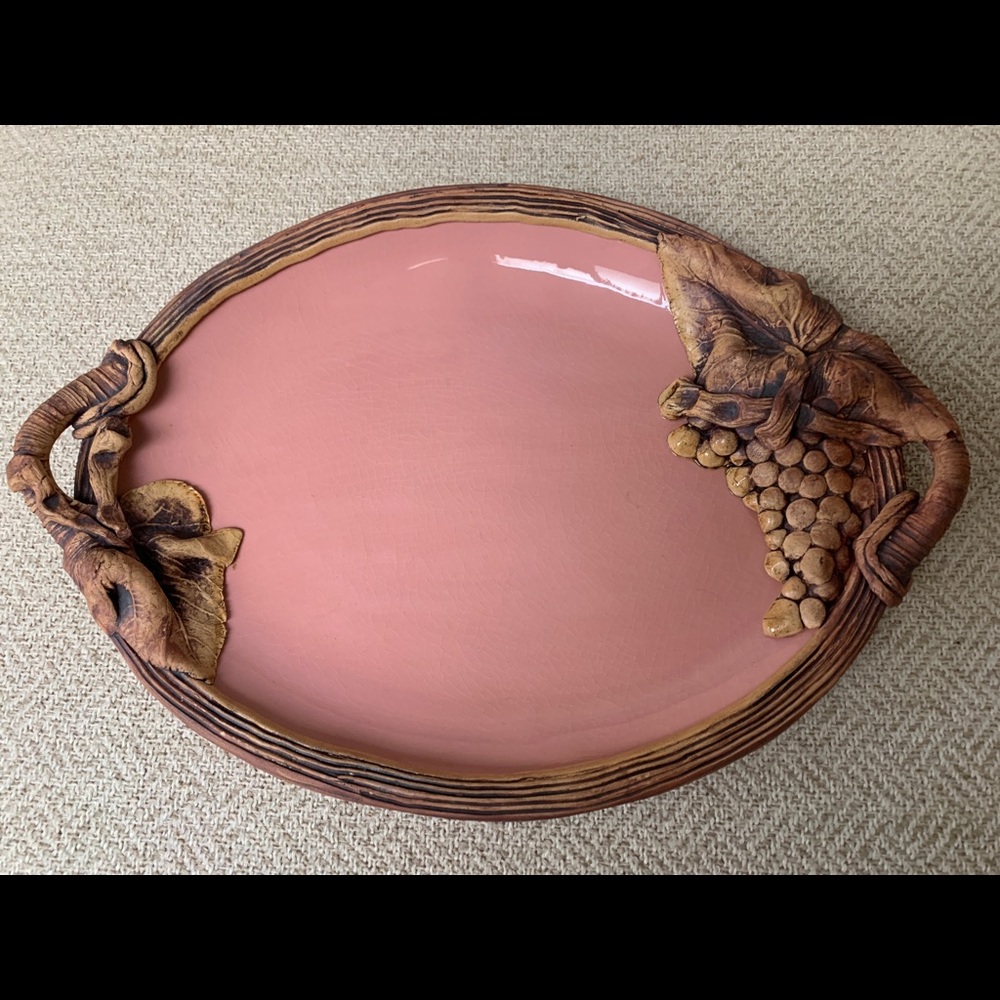 Terrafirma vintage 1980s American pottery tray❣️